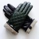 Wool Lined Sheepskin Leather Shearling Gloves Women'S Touchscreen Gloves With Belt