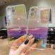 Electroplated Shockproof Phone Cases For Iphone 11 12 Pro Max Gradient Design