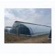 PE Single Layer Solar Tunnel Agricultural Greenhouse 4-6M Height