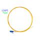 LC To LC Multimode Duplex Fiber Optic Patch Cable PVC OM3 PLC G657A2 0.2 dB