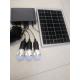 3W solar home power system solar energy with 3W LED bulbs black solar home system with lithium battery