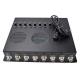 Black 80w High Power VRadio Signal Jammer Adjustable 8 Bands For Police