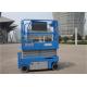 1000Kg Capacity Rough Terrain Scissor Lift High Precision  3.98*1.83m Table Size