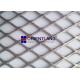 Flattened Expanded Steel Mesh , Expanded Metal Diamond Mesh Rolls And Panels