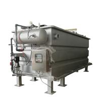 DAF System Industrial Wastewater Treatment Equipment With Sludge Scraper 1000 L/H