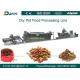 High Efficiency Automatic Pellet Pet Food Extruder Machine With CE And ISO9001