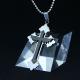 Fashion Top Trendy Stainless Steel Cross Necklace Pendant LPC339