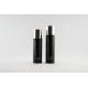 Offset Printing Black Custom Cosmetic Bottles For Skin Care Line / Lotion