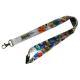 Durable Blank Polyester Lanyards Sublimation Printing One Or Both Sides
