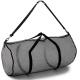 Mesh Sports Duffle Bag Multipurpose Oversized Gym Bag With Zipper Adjustable