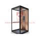 1 / 3 Floor Steel Small Residential Lift Elevator Duty Cross Customized Anti Box Style Living Graphic