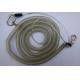 10M heavy duty fishing rod protector rope fishing braid line boat safety clear coil tether