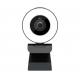 Live Streaming Webcam USB Camera Autofocus H.264 Format With Ring Light