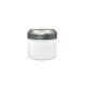 Round Plastic Cosmetic Jars Travel Set 50g Containers Hot stamping With Different Pattern