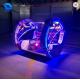Indoor Amusement Leswing Car Plastic Decorations With 360 Degree Rotation