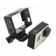 Go Pro Accessories Portable Standard Frame Mount With Button For GoPro Hero 4 3+ 3 Action Camera Mounting Hardware