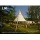 Indian Pyramid Canvas Wedding Tent Outdoor Bamboo Lantern Tente Pagoda Teepee