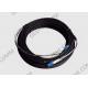 30M Outdoor Armored Fiber Optic Patch Cord Jumper With Duplex LC Connector