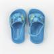 Kids Blue space travel EVA Slide sandal ship type sole Elastic fabric Heel Strap