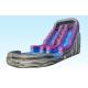 19Ft Purple Inflatable Water Slides Summer Splash With Logo Printing