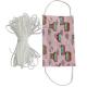 3.5mm White Earloop String Flat For Child Colourful 3 Layer Face Masks