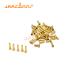 Precision Machined  Custom Pins Brass Contacts Connectors Female  Terminals