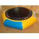 0.9mm PVC inflatable water trampoline, water bouncer toys, Square trampolines