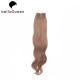 Full Cuticles Body Wave Dark Brown Tape Hair Extension For Women Full End