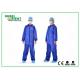 Type 5 6 Disposable SMS Microporous Non Woven Coverall Suit