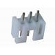2.0 Mm Pitch Right Angle Header Connector Female PA6T Insulator Material