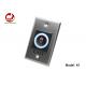 IR Sensor Touchless Exit Button With LED Indicator ANSI Size 115 * 70mm