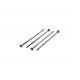 Hight Precision Ejector Pins With Nitriding , Core Pin Injection Molding 1.2083