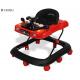 Baby Walker Adjustable Height Removable Toy Wheels Folding Portable