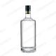 Customized 700ml 750ml 1000ml Square Glass Wine Alcohol Drinking Bottle Vodka Whisky Gin Bottle With Heat Shrink Cap