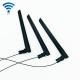 SMA Dual Band Antenna Omni Directional External 3DBI 2.4GHz 5GHz GSM WiFi Plastic