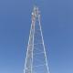 Galvanized Telecommunication Tubular Steel Tower Tube Antenna Lattice Steel Tower 4 Legged Customized