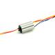 OD 7.9mm Miniature 4 Wire -12 Wire Slip Ring Capsule Style