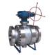 DN1200mm Pipe Butterfly Turbine Control Valve For Blocking Water Flow