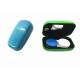 Colorful PU Leather Contact Lens Case Custom Contact Case Holder With Mirror