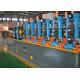 High Precision HF Straight Seam Steel Welded Pipe Production Line / Tube Mill
