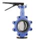 Versatile Hand Lever Butterfly Valve for Gas Media and Cast Iron Flange Operation