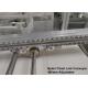 Adjustable Nylon Chain Link Conveyor 1m 2m Length 460mm PCB