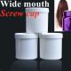 Luxury PP Plastic Cosmetic Jar 150ml 250ml 500ml 4oz Cosmetic Jar White