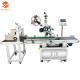 Food Automatic Label Applicator Machine Accuracy Adhesive Sticker Flat Labeling Machine