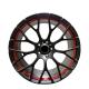 5x130 matt black color and red line 22x10 wheels forged wheels for mercedes G class