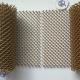 Long Lasting Shiny Green Metal Mesh Curtains With Galvanized Finish Type