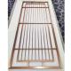 Hollow Metal Gold Stainless Steel Screen Partition Living Room Room Divider