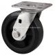 Stainless 5 220kg Plate Swivel Plastic Caster Without Brake Customization S7115-65