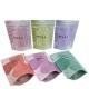 Zipper Mylar Stand Up Pouches Gravnre Printing For Body Scrub Bath Salt