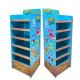 Corrugated Toy Display Rack For Supermarket Multipurpose Recyclable